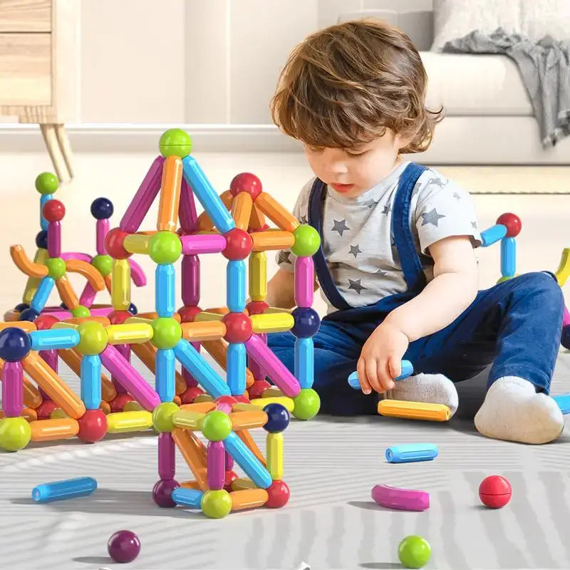 Magnetic construction set