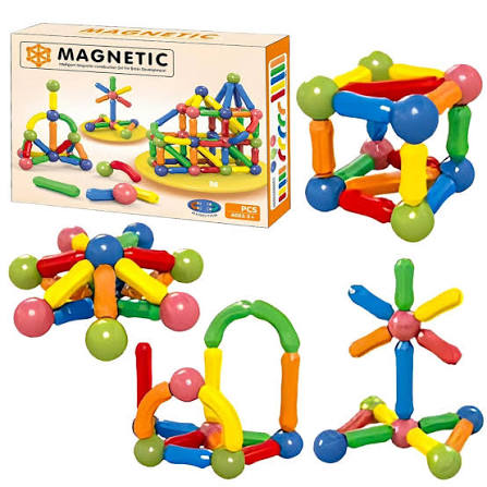 Magnetic Building Blocks Set – Creative STEM Construction Toy